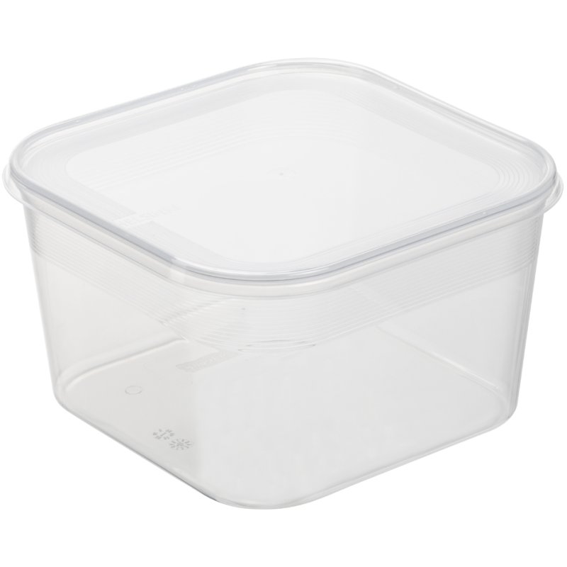 Vierkante diepvriesdoos Helsinki, 0,9 liter